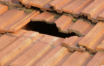roof repair Broomfields, Shropshire